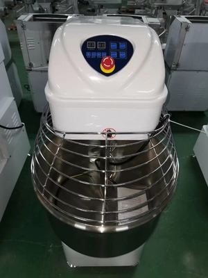 Kapasitas 80L Spiral Mixer 17,8 Rpm Tangki Kecepatan Peralatan Masak Fast Food Peralatan Dapur