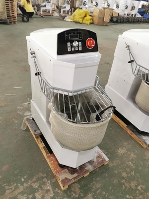 80L Spiral Mixer 3.37KW Peralatan Penggilingan Tepung 17,8 Rpm Peralatan dapur restoran