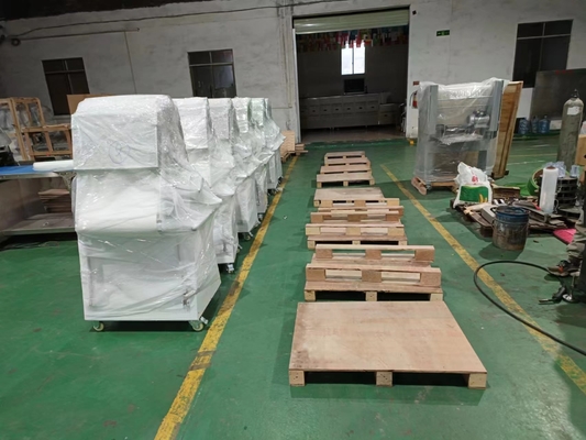 220V/380V Lembar adonan vertikal 6,5kg Max Berat adonan Roller Rentang pengatur 0,5-38mm