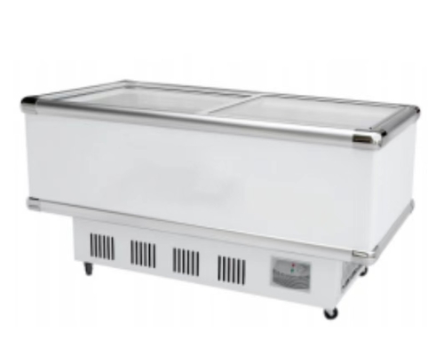 Efisiensi 220V Peralatan pendingin industri peti beku untuk pembekuan mikro -18.C/0.C~10.C 55kg