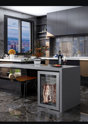 Peralatan dapur hotel 160W dan persediaan dengan kapasitas 168L dan rak stainless steel