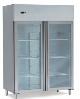 Peralatan pendingin industri suhu lemari pendingin 2.C ~ 8.C tahan 2pcs GN1 / 1 Pan 220V / 50Hz.