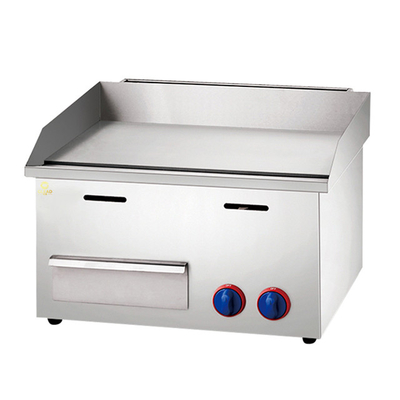 30kg Heavy Duty LPG Gas Griddle Kuat 11.7kw Peralatan Masak