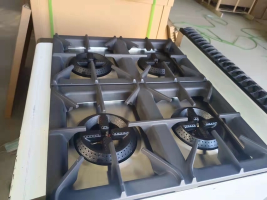 Gas Range GH-987A Dengan 4-burner Gas Oven Untuk Heavy Duty Restaurant Cooking