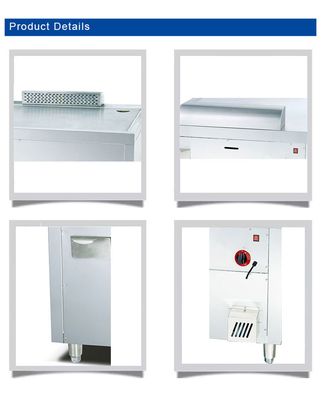 1200x800x850mm Peralatan pengolahan daging komersial dengan daya 10kw