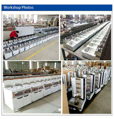 1200x800x850mm Peralatan pengolahan daging komersial dengan daya 10kw