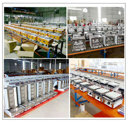 1200x800x850mm Peralatan pengolahan daging komersial dengan daya 10kw