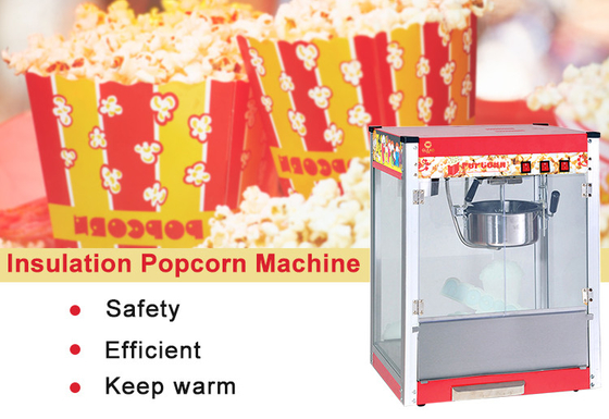 Mesin Popcorn Komersial 1.5KW Daya Untuk Peralatan Masakan Dapur Komersial