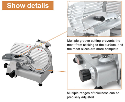 GL-MS250ST Slicer Daging 153kg Peralatan Masak Restoran dengan Daya 16,5KW