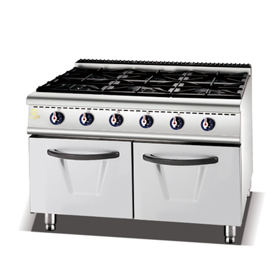 Peralatan Masak Gas Alat Masak Kekuatan Output Low Noise 49,6KW LPG 56KW untuk dapur restoran