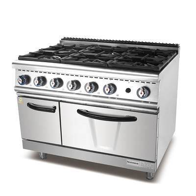Peralatan Masak Gas Alat Masak Kekuatan Output Low Noise 49,6KW LPG 56KW untuk dapur restoran