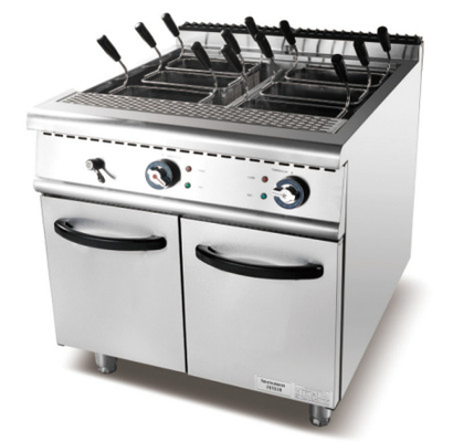 Peralatan Masakan Dapur Perak dengan Panel Kontrol Mekanis dan Tegangan 220V-240V