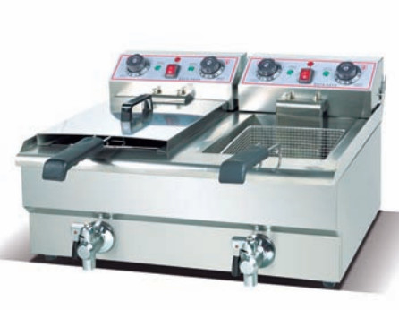 Panel kontrol mekanik Peralatan dapur makanan cepat saji 220-240v