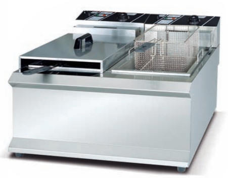220-240v Peralatan memasak restoran dengan panel kontrol mekanik dan bahan Ss201
