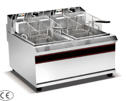 220-240v Peralatan memasak restoran dengan panel kontrol mekanik dan bahan Ss201