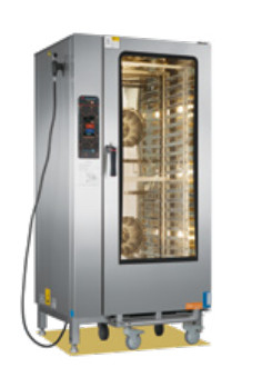 Oven uap baja tahan karat listrik dengan kemampuan pemanggang multi-fungsi dan ketinggian lapisan 67mm