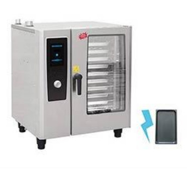 Kombi Rustless Steel Steam Oven 220V-240V Penggorengan Peralatan Uap dengan Temperature disesuaikan