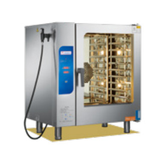 Kombi Rustless Steel Steam Oven 220V-240V Penggorengan Peralatan Uap dengan Temperature disesuaikan