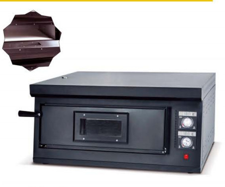 Stasiun Baking Rustless Steel Pizza Oven dengan 220V-240V Heat Control untuk membuat pizza yang sempurna