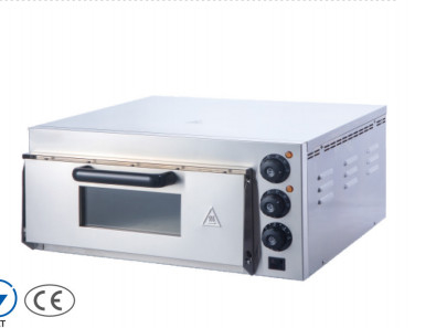 Temperature Rustless Steel Oven Temperature 50-300C untuk Baking Pizza Panel Kontrol Mekanis Peralatan dapur