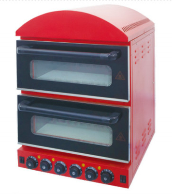 Komersial dapur oven pizza dengan kontrol suhu variabel dan tegangan kompatibilitas