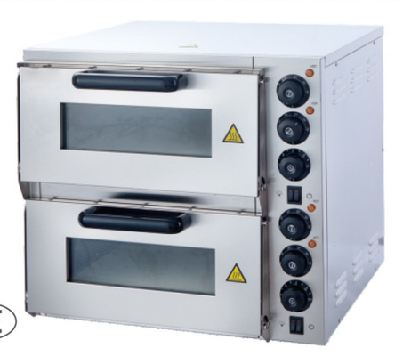 Komersial dapur oven pizza dengan kontrol suhu variabel dan tegangan kompatibilitas