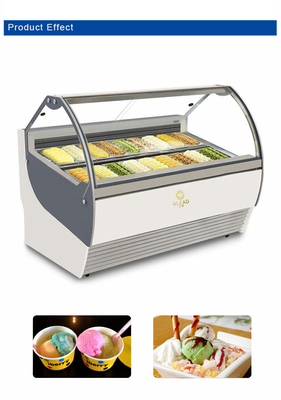 Gelato yang berventilasi untuk pendingin industri - 16 hingga - 18 kisaran suhu