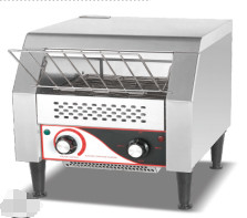 Output Listrik Komersial Mesin pembuat roti Peralatan Toaster dengan 300-500pcs / jam Produktivitas