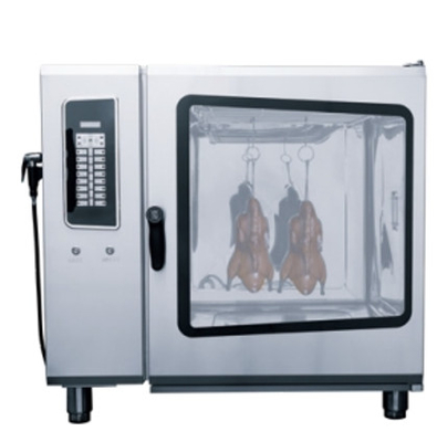 Oven dapur stainless steel perak suhu 0-350C untuk panggang dan panggang