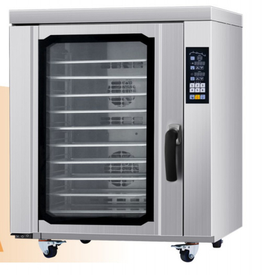 Komersial konvensi oven stainless steel untuk memasak makanan dengan panel kontrol digital