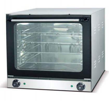 Komersial konvensi oven stainless steel untuk memasak makanan dengan panel kontrol digital