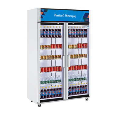 Pendinginan minuman restoran stainless steel dengan kapasitas 680L dan daya 220W