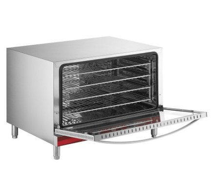 Konvensi oven stainless steel dengan panel kontrol digital untuk memasak makanan