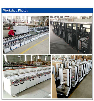 Unit pendingin berventilasi siklus terbalik defrost 220-240V / 1PH / 50HZ dengan 18 panci Italia