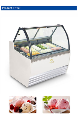 Unit pendingin berventilasi siklus terbalik defrost 220-240V / 1PH / 50HZ dengan 18 panci Italia
