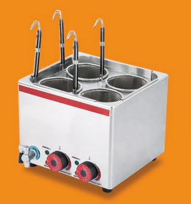 Kontrol digital Paste Cooker 220V-240V Pembuat Noodle Listrik 0-200.C Temp Dapur Perak