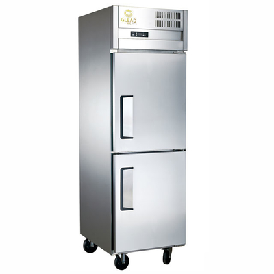 Komersial stainless steel freezer kulkas Freezer Listrik -12.C ∙ 18.C Suhu penyimpanan