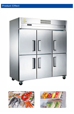 Pemanas restoran stainless steel listrik dengan kisaran suhu -12.C sampai -18.C