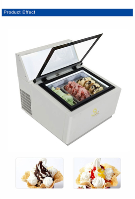 Ventilasi Industri Cold Storage / Industrial Chiller Unit dengan Smart Gelato Ice Cream Showcase