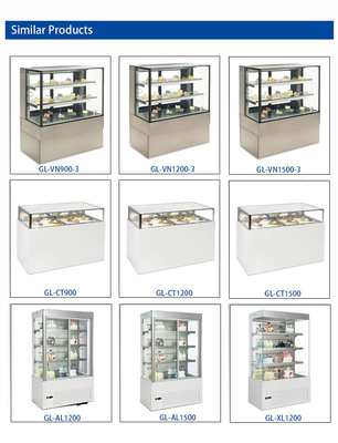 Ventilasi Industri Cold Storage / Industrial Chiller Unit dengan Smart Gelato Ice Cream Showcase