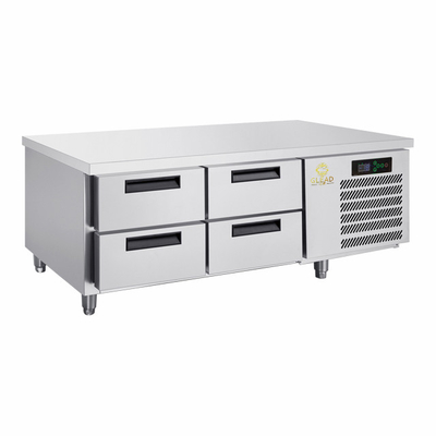 Industrial Cold Storage / Industrial Chiller Units 220V 2N-50HZ Air Cooled Workbench Freezer dengan Daya 410W