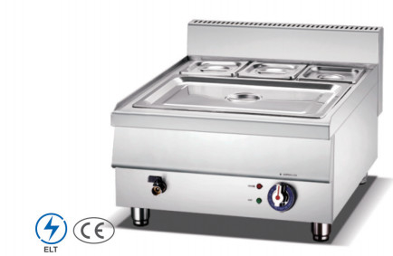 220-240v 50hz Silver Bain Marie dengan fungsi pemanasan terkontrol suhu 0,00-100 °C