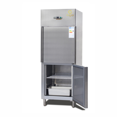 Peralatan pendingin industri berpendingin udara 600L untuk -14 ~-18°C dengan Kompatibilitas GN1/1