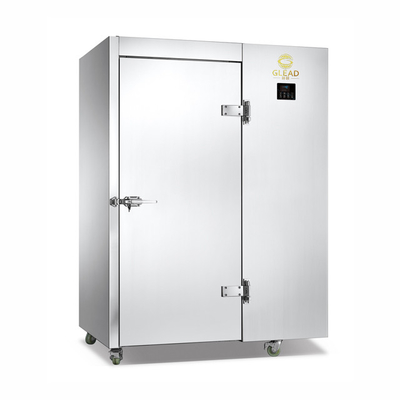 2700W pendingin udara Pendinginan ledakan / lemari freezer 15 Tray Peralatan pendingin industri