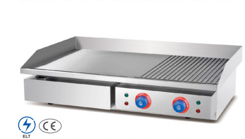 220-240v Perak baja tahan karat peralatan memasak listrik dengan kisaran suhu 0 °C sampai 100 °C