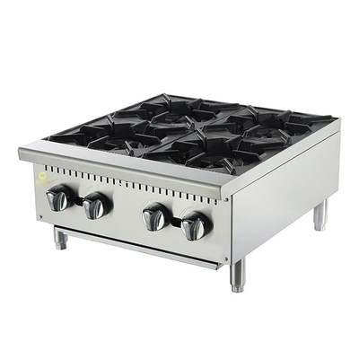 Griddle perak stainless steel listrik untuk memasak berbagai makanan