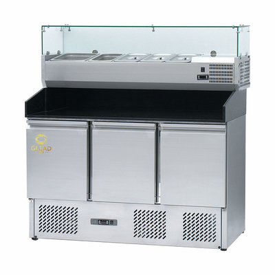 Efisiensi Ss304 Chiller Unit 220-240V 2N-50HZ Tegangan untuk pendinginan industri