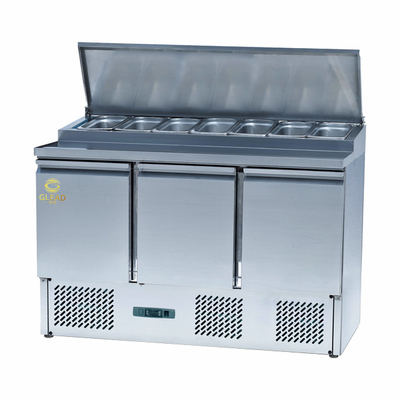 Efisiensi Ss304 Chiller Unit 220-240V 2N-50HZ Tegangan untuk pendinginan industri