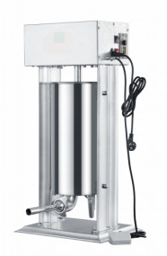 Peralatan pengolahan daging listrik komersial dengan struktur stainless steel sausage stuffer/filler
