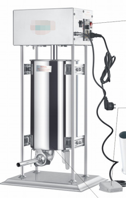 Commercial stainless steel sausage stuffer pengisi dengan berbagai kapasitas dan mudah higienis isi ulang